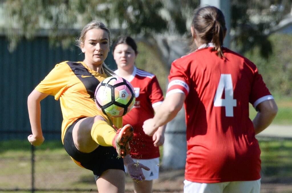 Colts United will be defending second position on the BASL women's ladder on Sunday. Picture: DARREN HOWE