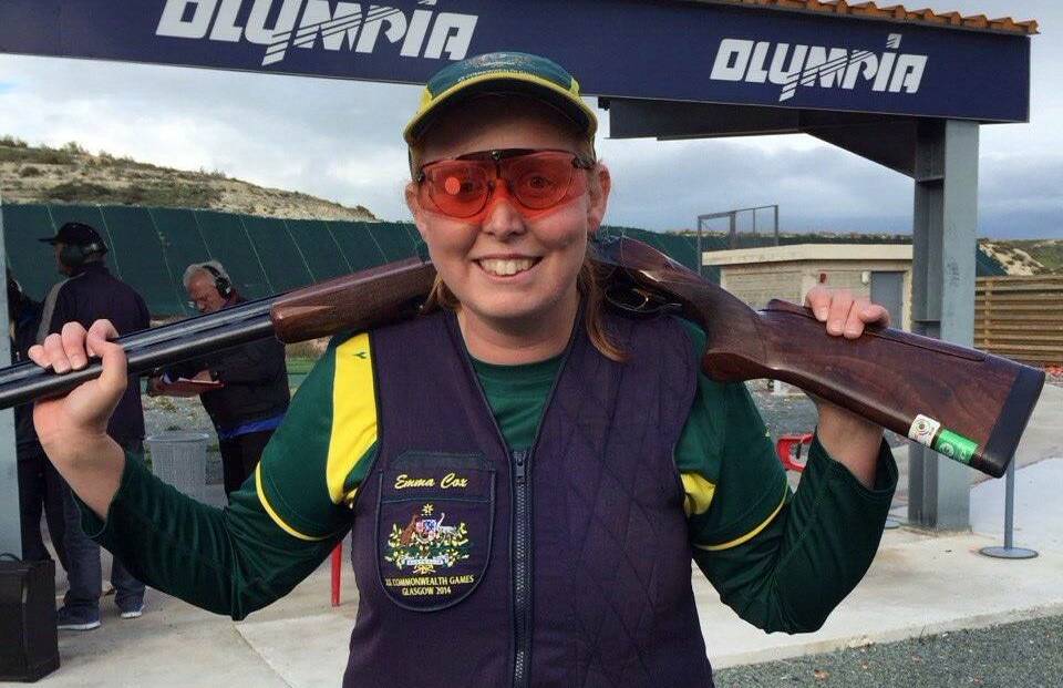 SHOOTING STAR: La Trobe University Bendigo student Emma Cox has her sights set on shooting at next year's Olympic Games. Picture: CONTRIBUTED