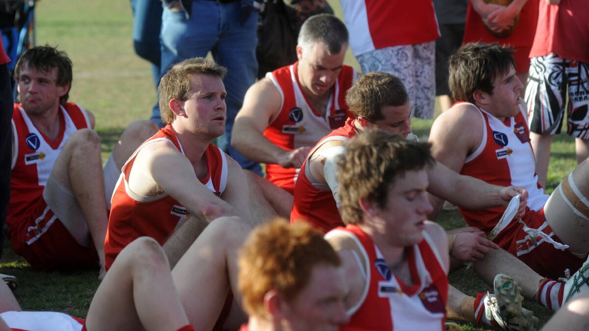 MISSED OPPORTUNITY: South Bendigo's last grand final appearance was in 2010 when the Bloods suffered a 29-point loss to Golden Square on a Sunday.
