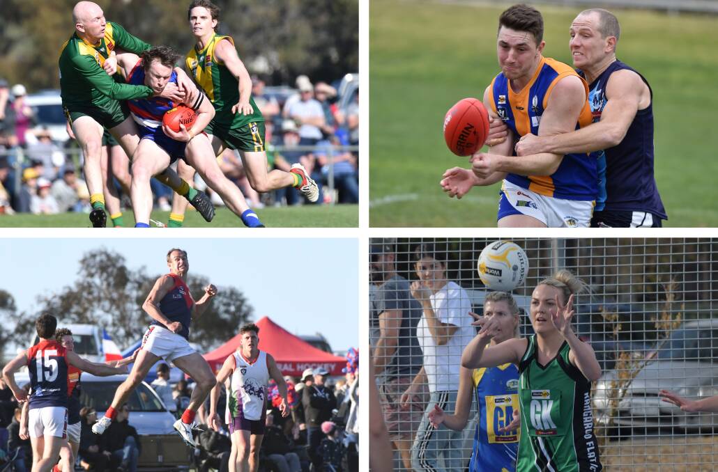 SEMI FINALS: There was plenty of action on the football field and netball courts in Saturday's Addy Iso Season first semi final match-ups.