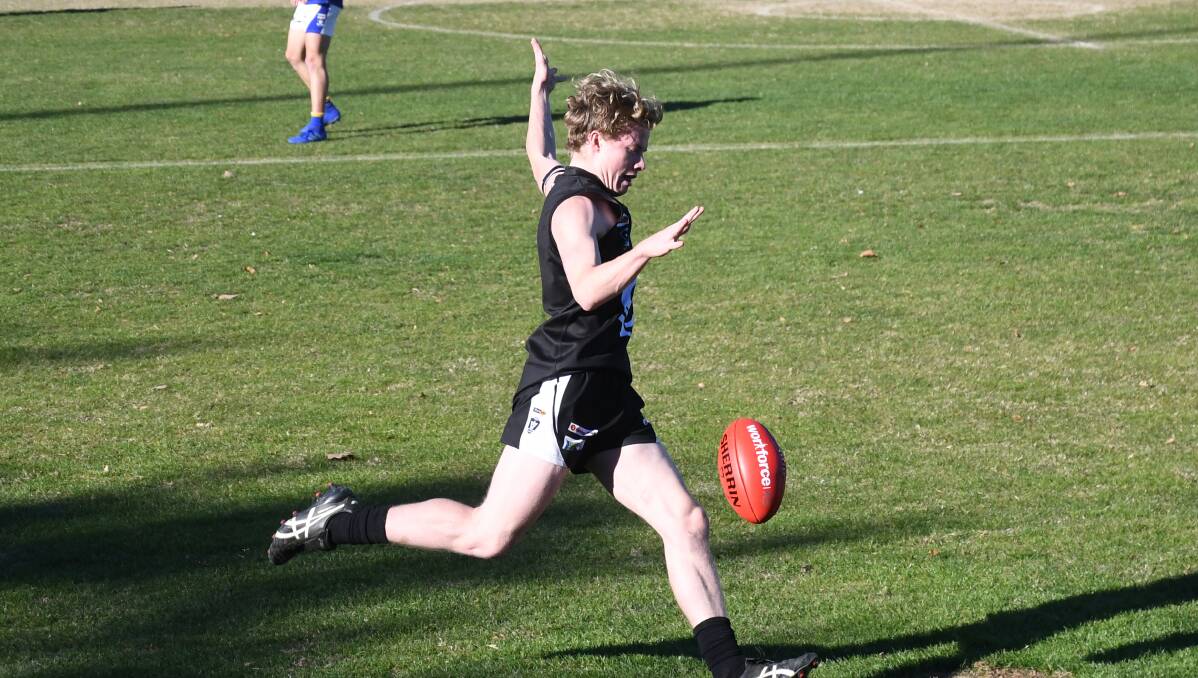 YOUNG TALENT: Jack Chester is one of Castlemaine's most promising young players. Picture: LUKE WEST