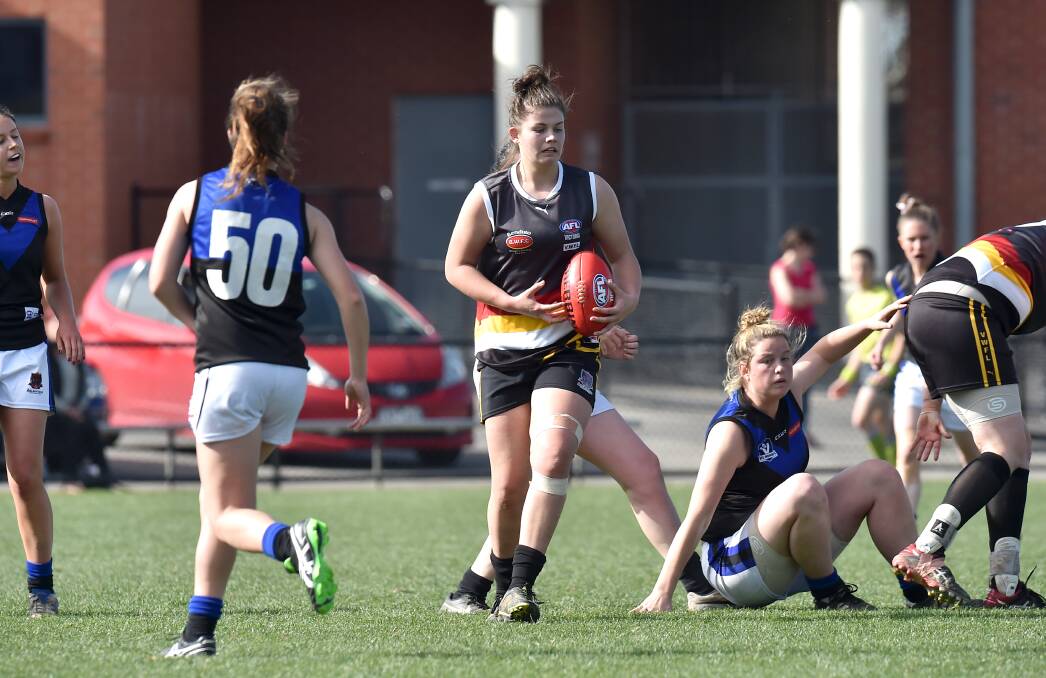 OPPORTUNITY: Bendigo Thunder's Isabella Ayre will have the chance to showcase her talent in the National Youth Girls All-Stars game on Saturday. Picture: NONI HYETT