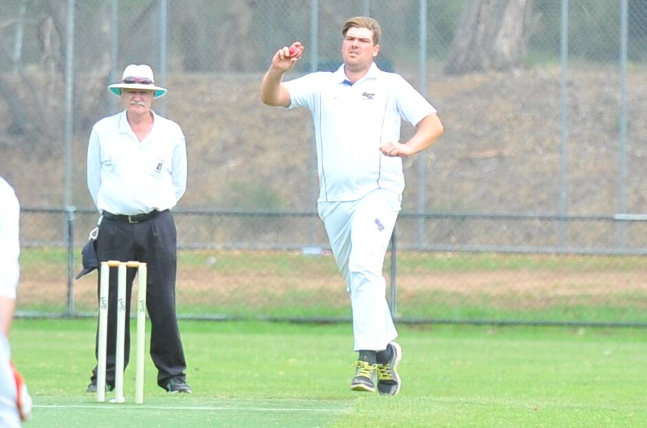 WICKET MACHINE: All-rounder Jordan Ilsley took 48 wickets in a superb 2019-20 season for Sedgwick in the Emu Valley Cricket Association.