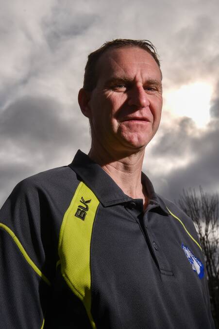 BIG DAY AHEAD: John Norton will umpire his 300th senior game this weekend between Kyneton and Gisborne at the Kyneton Showgrounds. Norton made his senior debut in 2008. Picture: DARREN HOWE