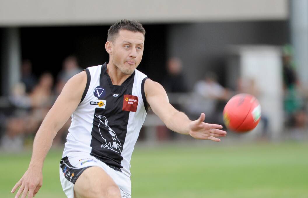 LOYAL: Cameron Skinner will play his 400th game for Maryborough against Strathfieldsaye on Saturday. Skinner has been recalled to the senior team for the game.