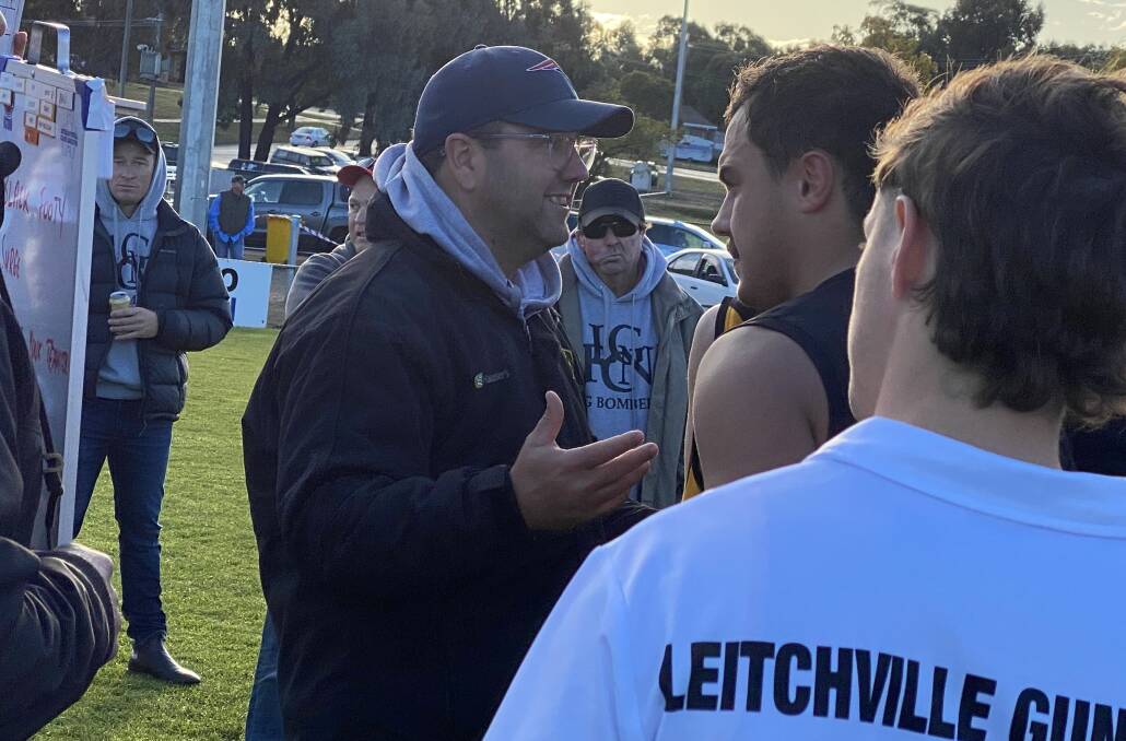 Shannon Keam is entering his second season as coach of Leitchville-Gunbower.