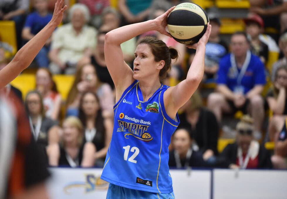 EXPERIENCED: Belinda Snell's performance against the SE QLD Stars on December 6, 2015, is one of the Spirit's top 10 individual games in the Simon Pritchard era.