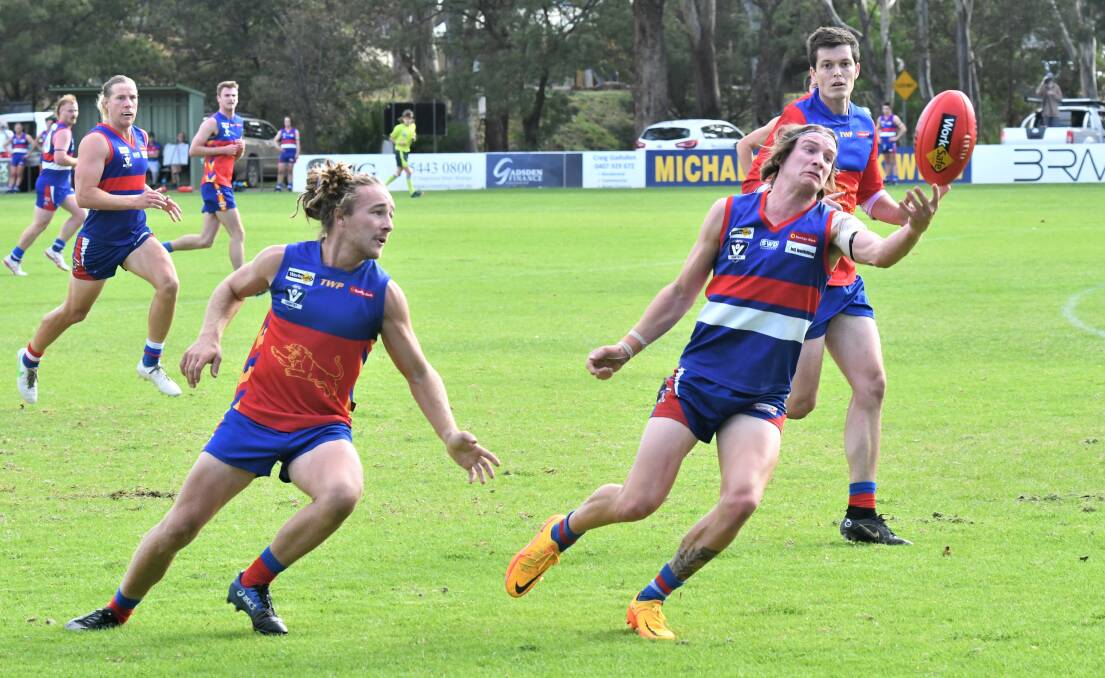 Pyramid Hill hosts Marong in a Loddon Valley league blockbuster on Saturday. Picture: ADAM BOURKE