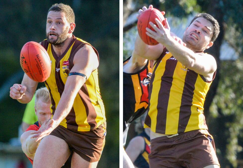 JOINING THE LIONS: Triple Cheatley medallist Ryan Semmel and forward Chris Gleeson are among four Huntly players headed to Stanhope.