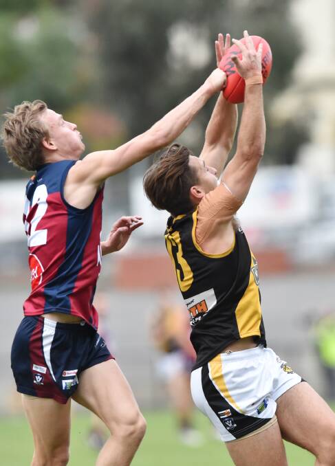 SEASON ON THE LINE: Sandhurst and Kyneton meet in Sunday's Bendigo league elimination final at the QEO. Last time they played at the QEO the game was a draw.