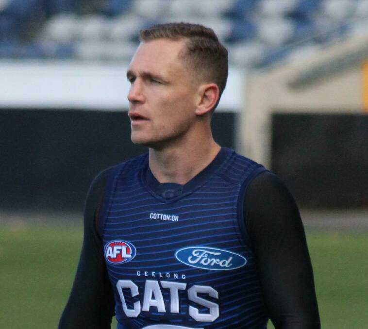 Joel Selwood will play game No.300 for Geelong this week. Picture: GEELONG CATS