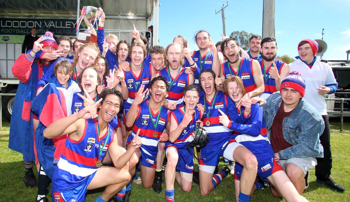Pyramid Hill defeated Maiden Gully YCW by three points in the under-18 grand final. Picture: GLENN DANIELS