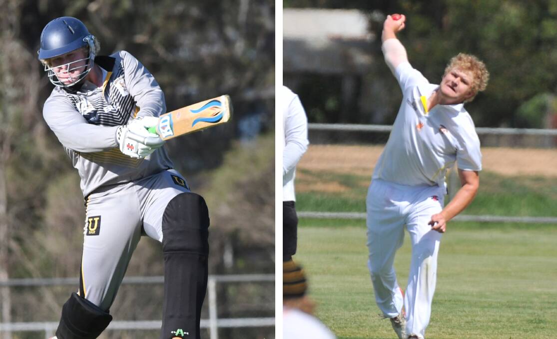 SUPERB SEASON: United captain Harry Whittle polled 13 votes to win the EVCA's Col Brayshaw Award. The all-rounder made 326 runs and took 36 wickets during the home and away season and also captained the flag. Pictures: ADAM BOURKE
