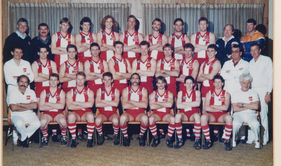 ALMOST PERFECT: The only loss the South Bendigo team of 1991 suffered was in the last round of the BFL season to Castlemaine.