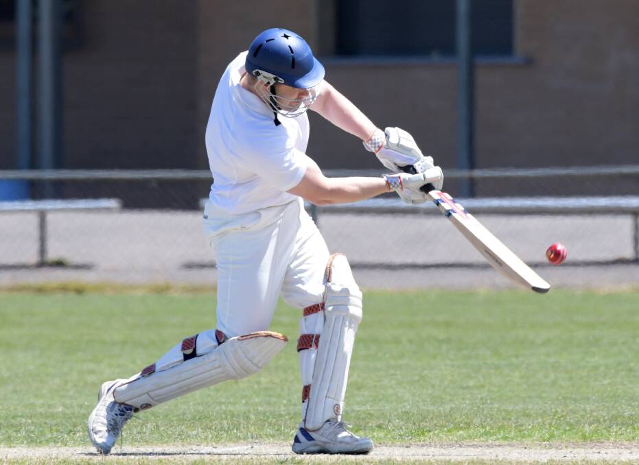 HARD-HITTER: Strathfieldsaye opening batsman Pat Felmingham is among the BDCA's Melbourne Country Week trial squad of 32. The 2019 Melbourne Country Week carnival will be played from February 18 to 22. Picture: GLENN DANIELS