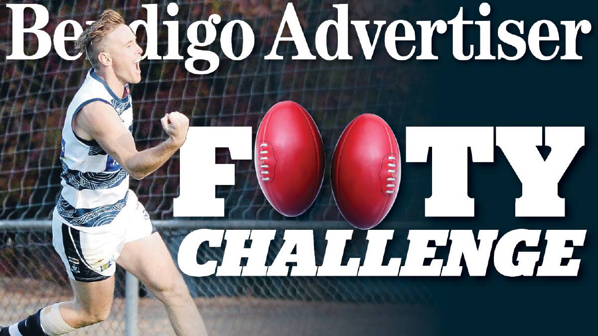 BENDIGO ADDY FOOTY CHALLENGE - Week one leaderboard