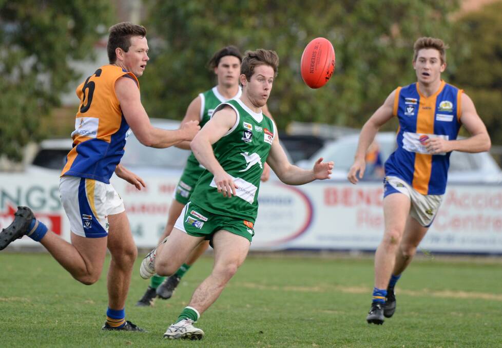 NEIGHBOURS: Golden Square hosts Kangaroo Flat in the BFNL on Saturday. The Bulldogs' winning streak over the Roos is now at 35 in a row dating back to 2001. 