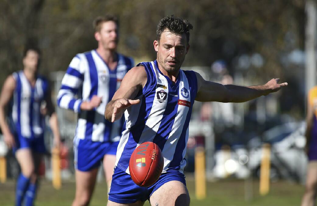 EXPERIENCED: Mitiamo's Kyle Patten. The Superoos won all 12 games they played in the 2021 season. Picture: GLENN DANIELS