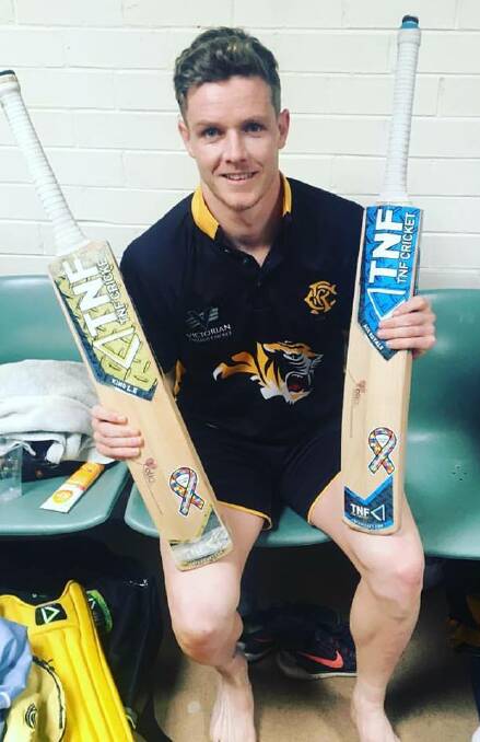 Monash Tigers' Andrew Chalkley. The Tigers are headed to the QEO.