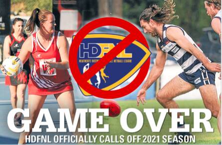 GAME OVER - HDFNL officially calls off 2021 season