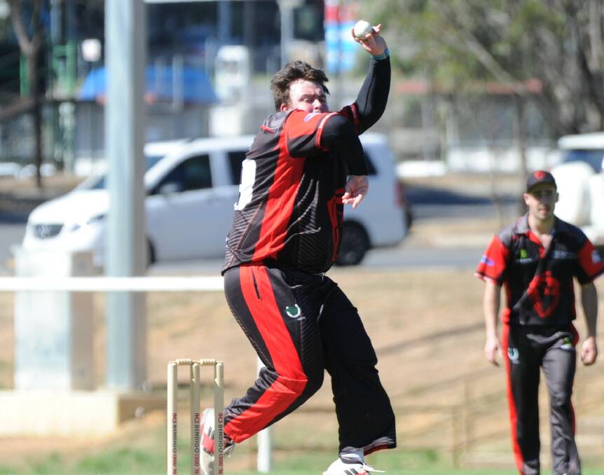 COME IN SPINNER: Left-armer Linc Jacobs took 23 wickets for White Hills last season. Picture: ADAM BOURKE