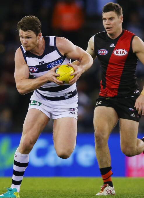 Geelong and Essendon will meet at the QEO on Sunday, March 12.