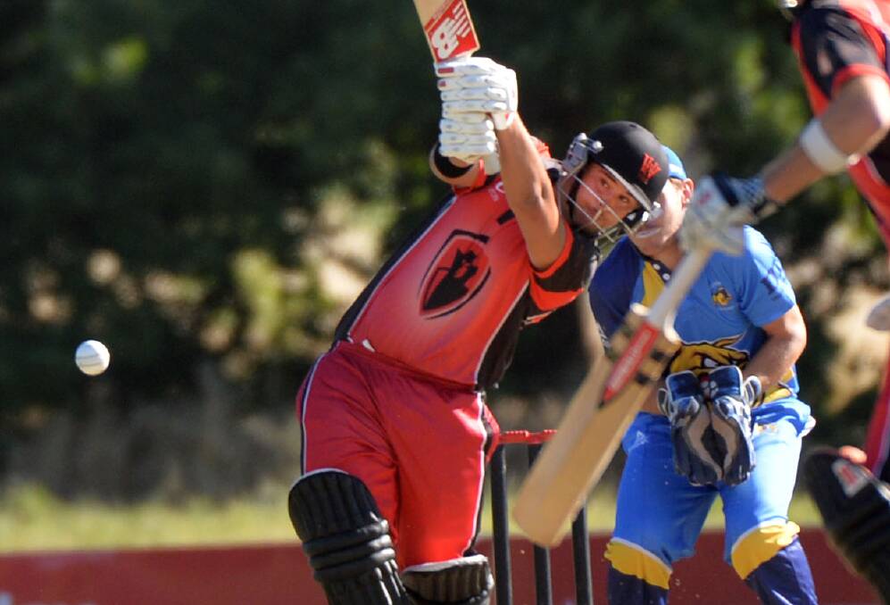 EXPLOSIVE: Brayden Stepien has smacked 21 Twenty20 sixes for White Hills over the past five years, including 14 in the 2017-18 premiership season.