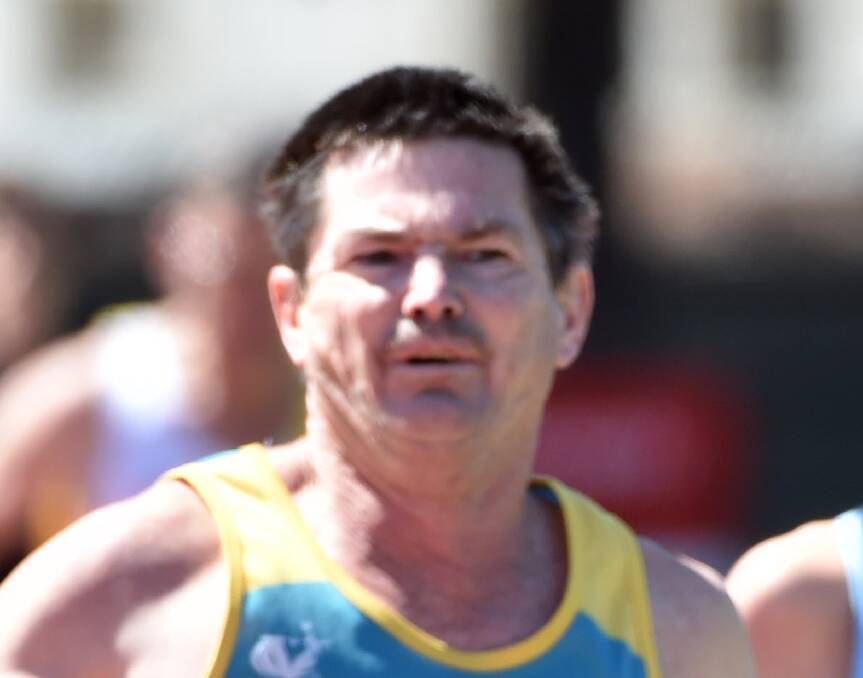 COMPETITOR: Eric Baker was among the entrants in this week's Athletics Bendigo Tuesday Night Series race over 3000m. The race was won by Brian Watson.