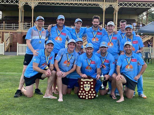 Strathdale-Maristians after winning the Keck-Findlay one-day shield.