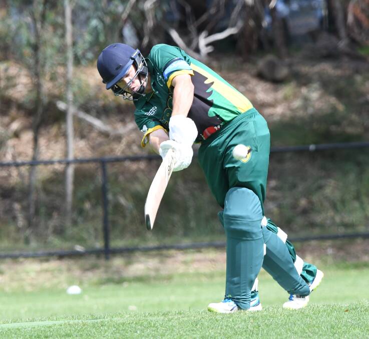 NO.1: Spring Gully all-rounder Rhys Webb continues to lead the EVCA MVP rankings with 553 points. Webb has 323 runs, 10 wickets and three catches so far.