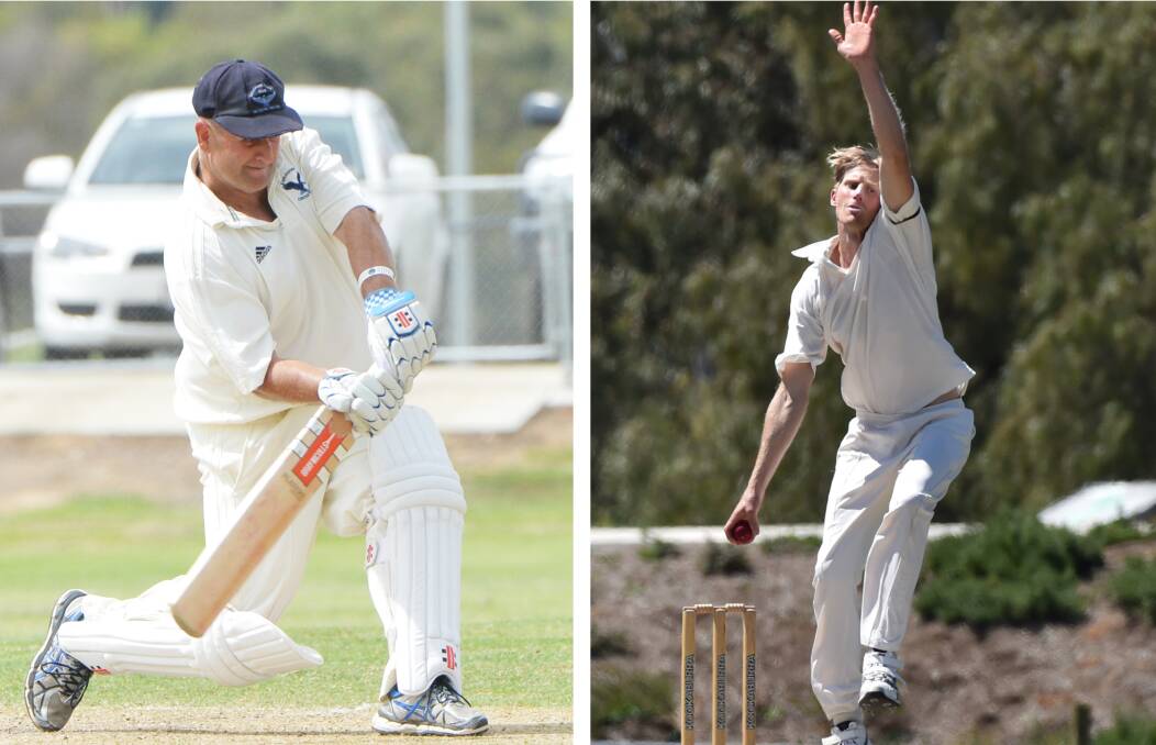 TOP HAWKS: Andrew Smith led the Hawks in runs and MVP points for the 2010-19 decade, and Richard Tibbett for wickets.