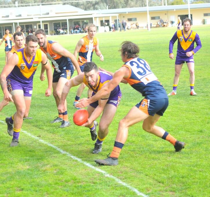 DOUBLE CHANCE FOR BEARS: Bears Lagoon-Serpentine retained third position with its 22-point win over Maiden Gully YCW on Saturday. Picture: ANTHONY PINDA