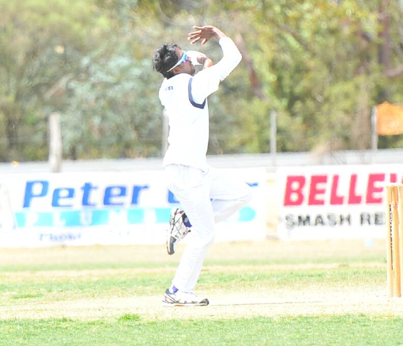NO.1 BOWLER: Left-arm spinner Savith Priyan won the BDCA's bowling aggregate. He finished with 35 wickets.