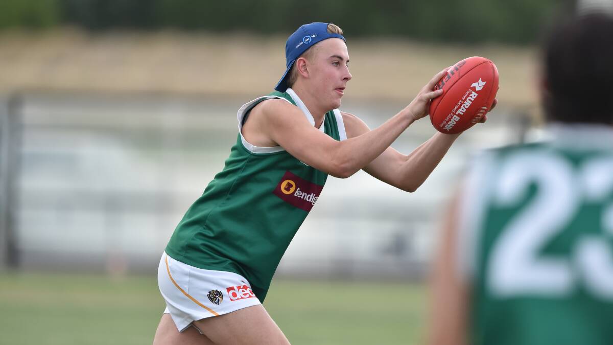 TALENT: Castlemaine's Zac Denahy is among the four 19-year-olds on the Bendigo Pioneers list this year. Picture: NONI HYETT