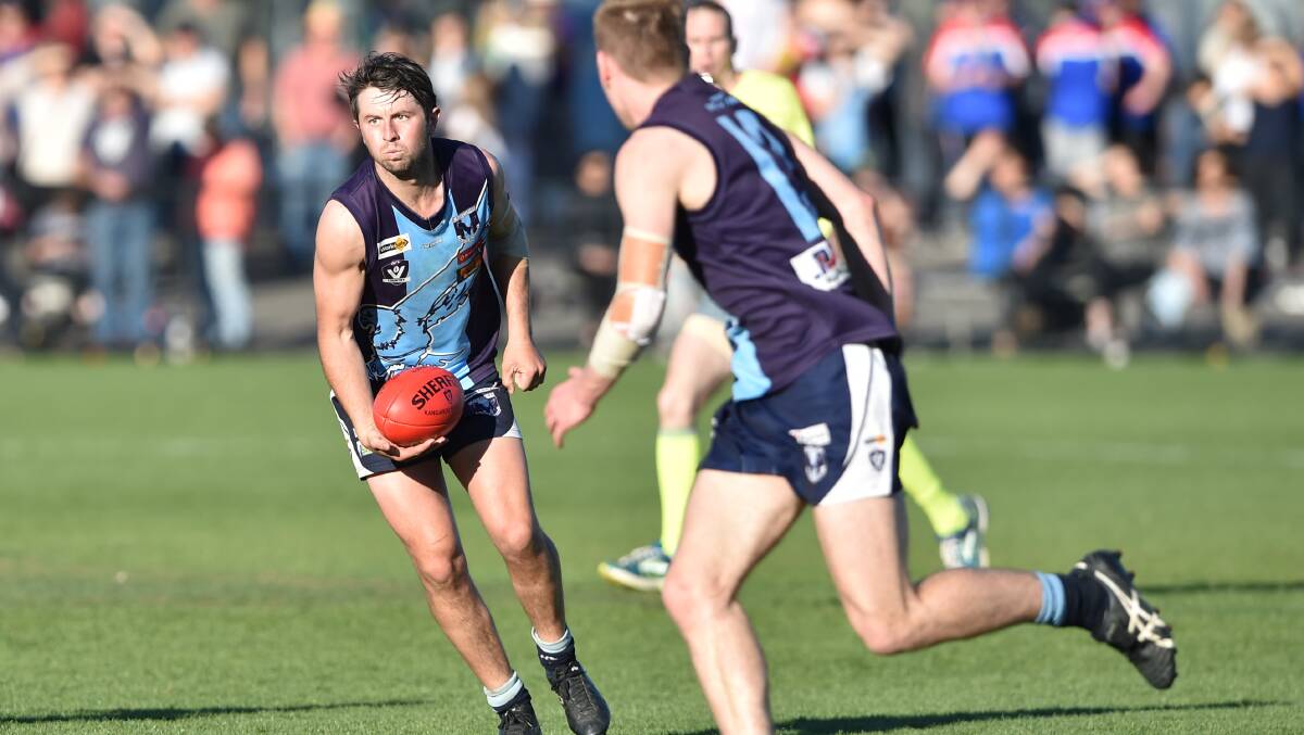 WELL PLAYED: Eaglehawk midfielder Brodie Collins was the recipient of the AFL Victoria Medal. Collins booted the opening goal of the grand final. Picture: GLENN DANIELS