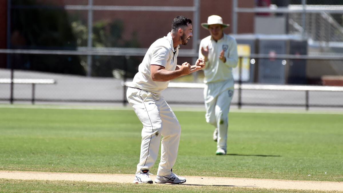 RECRUIT; Sandhurst all-rounder Matt Combe. The Dragons are third on the BDCA club ladder with 117 points. Picture: GLENN DANIELS