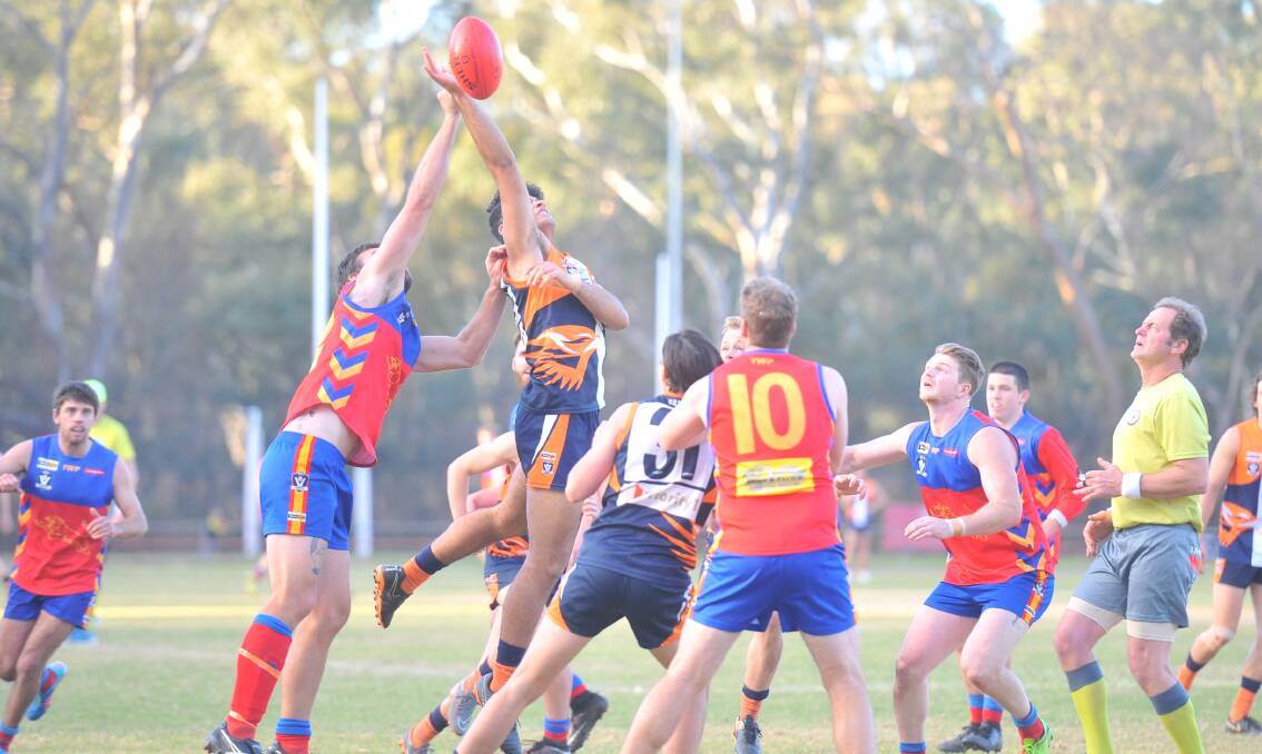 ONE-SIDED: Maiden Gully YCW had its biggest win for seven years with a 119-point victory over Marong on Saturday. Picture: ADAM BOURKE