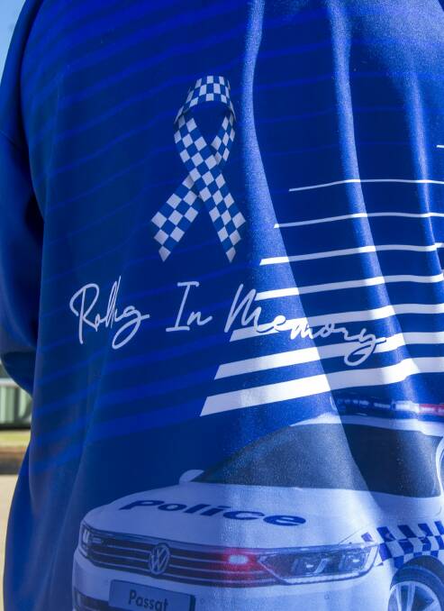 Lawn bowls uniform design honours police and supports Blue Ribbon Foundation