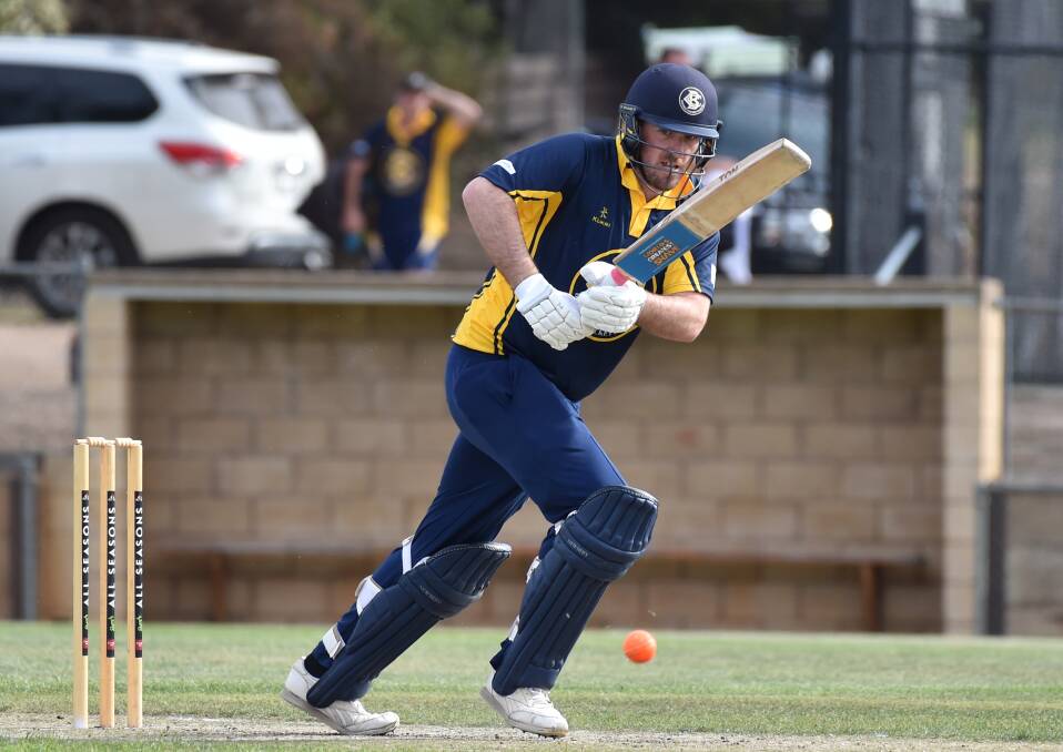 UNAVAILABLE: Reigning BDCA Cricketer of the Year Kyle Humphrys has pulled out of Bendigo's Melbourne Country Week squad. Picture: GLENN DANIELS