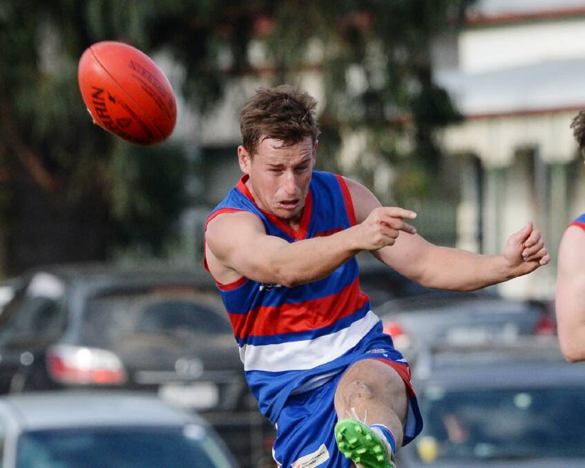 CLASSY: North Bendigo's Jarrod Findlay polled 15 votes to win the Cheatley Medal on Wednesday night. Findlay polled votes in seven games in what was a low count. He's the third North Bendigo player to win a Cheatley Medal. Picture: DARREN HOWE