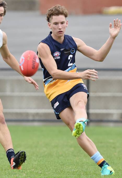 POWER PLAY: Kane Farrell from Castlemaine is the latest Bendigo Pioneer to join Port Adelaide. The Power took the 18-year-old with selection 51. Farrell is one of four Pioneer draftees now on the Power's list.