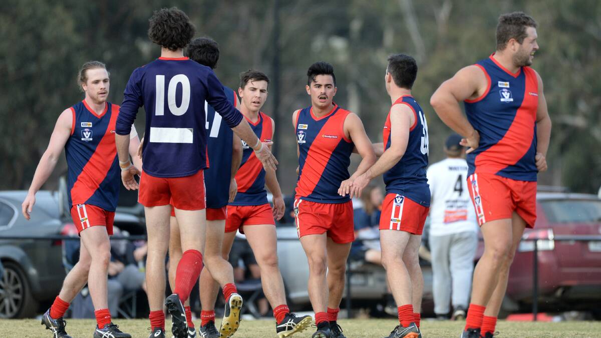 UP AND ABOUT: Reigning premier Calivil United has strung together two impressive wins in the Loddon Valley league.