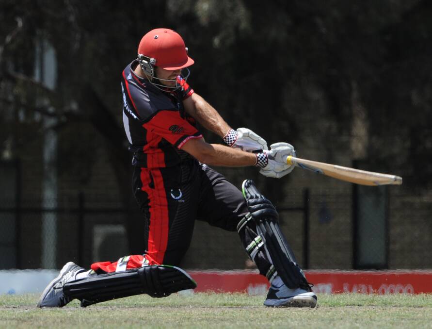 CRUNCH: White Hills' skipper Mitch Winter-Irving has launched nine sixes over the past five years of the BDCA Twenty20 competition.