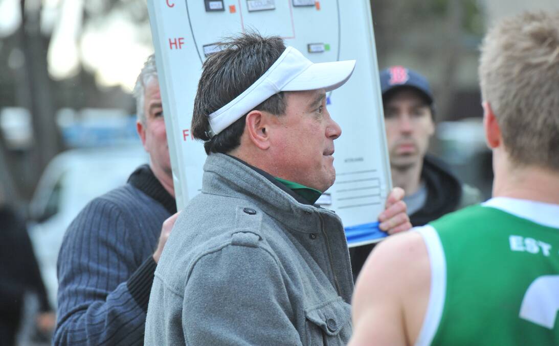 LEADER: Kangaroo Flat co-coach Shawn Filo. The Roos host Kyneton in round two of the BFNL on Saturday.