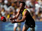 STAR ATTRACTION: Alex Rance, pictured during his Richmond days, will play for Campbells Creek on Saturday. Picture: GETTY IMAGES