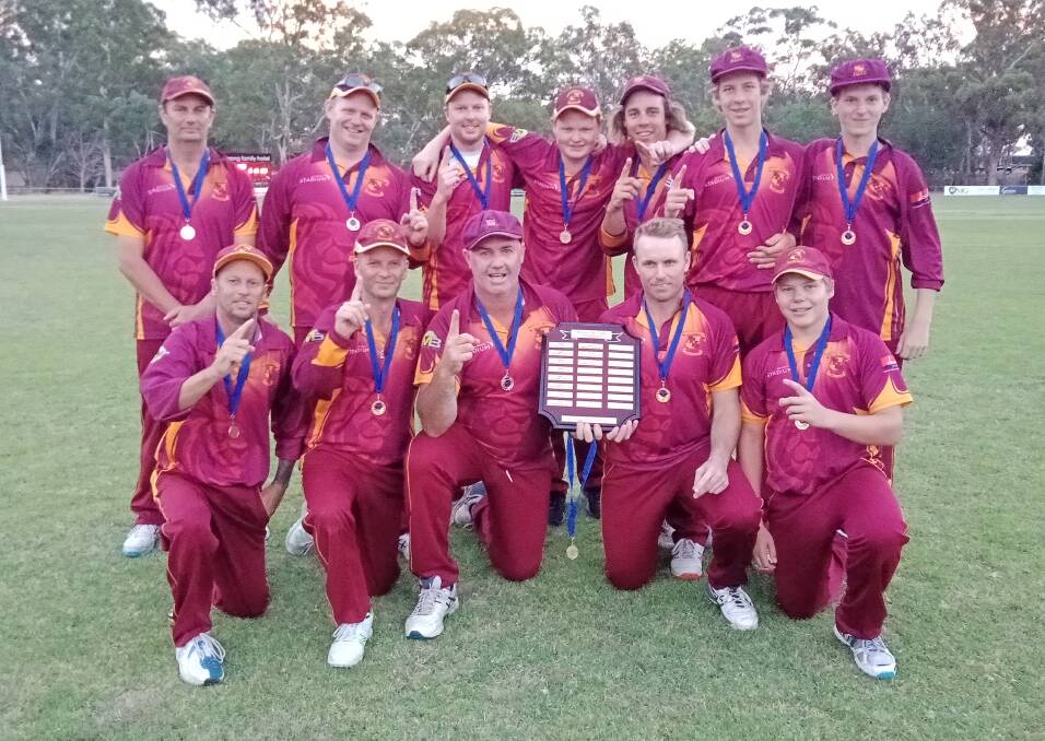 The Maiden Gully team that won last season's EVCA Twenty20 premiership.
