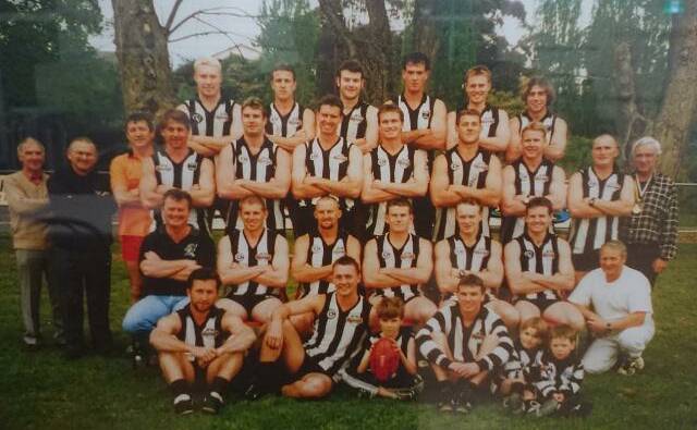 STELLAR SEASON: Castlemaine won the BFNL's first flag of the new millenium in 2000 when the Magpies beat Kangaroo Flat in the grand final.