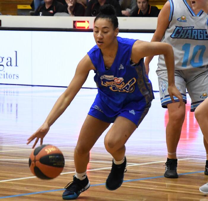 YOUNG GUN: Ahlise Hurst, pictured playing for the Bendigo Braves women earlier this year, is making her mark for the University of New Mexico.