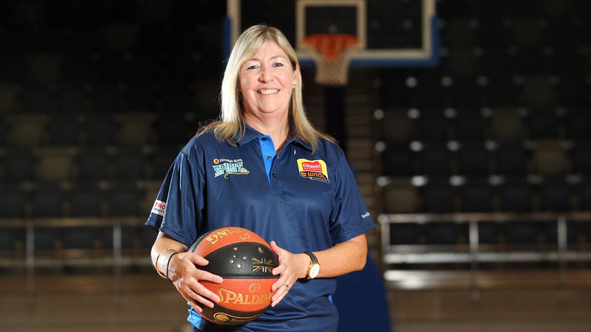 BIG SEASON AHEAD: Tracy York is gearing up for her first season as coach of the Bendigo Spirit. The Spriit's 2019-20 season begins with a home game against Melbourne on Saturday, October 12. They will then play the Boomers again in Melbourne the following week. Picture: GLENN DANIELS