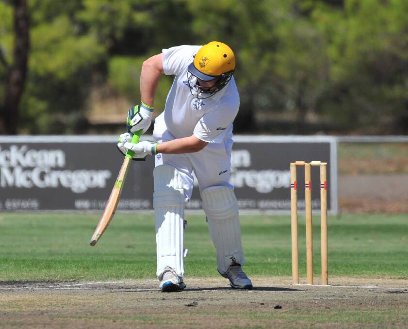 LEADING FROM THE FRONT: Captain Ben Devanny won another Tony Tuck Club Champion accolade for Strathfieldsaye in 2019-20.
